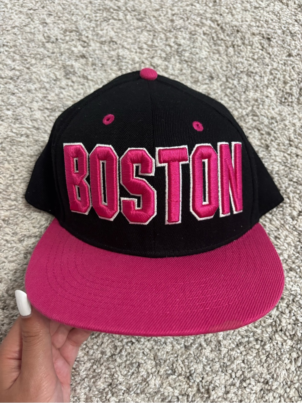 kids 'BOSTON' snapback hat